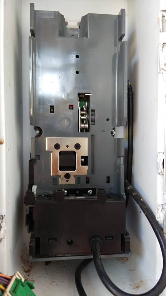 spana nak buka note acceptor